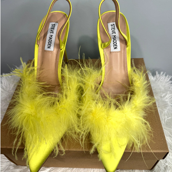 STEVE MADDEN Alexis Lime Pumps Size 10 NEW - Picture 6 of 7